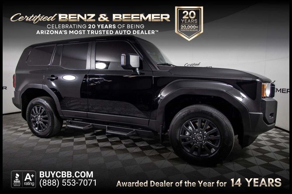 Black 2025 Toyota Land Cruiser SUV / Crossover Four-Wheel Drive 8-Speed Automatic
