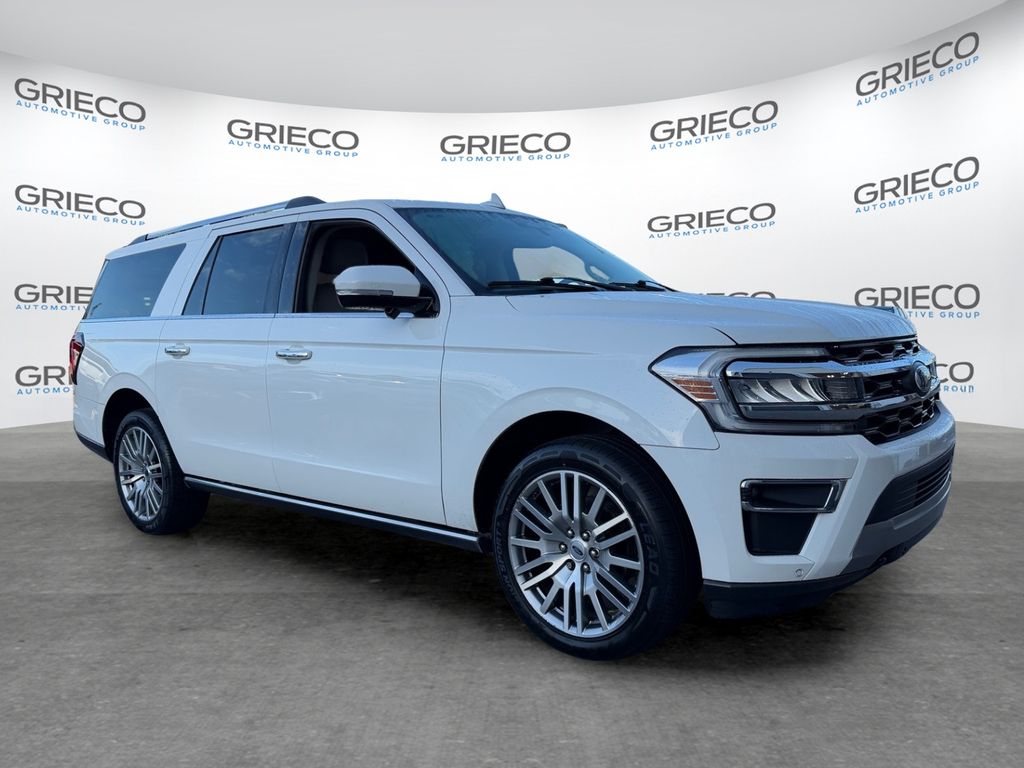 White Metallic 2023 Ford Expedition SUV / Crossover Four-Wheel Drive Automatic