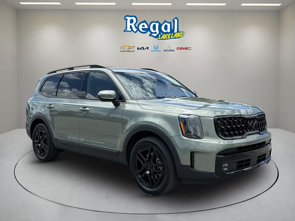Jungle Green 2025 Kia Telluride SUV / Crossover All-Wheel Drive 8-Speed Automatic