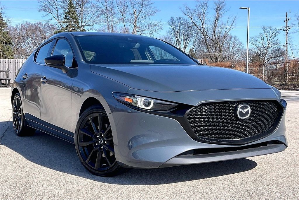 Polymetal Gray Metallic 2023 Mazda MAZDA3 2.5 Turbo Hatchback AWD Hatchback All-Wheel Drive 6-Speed Automatic