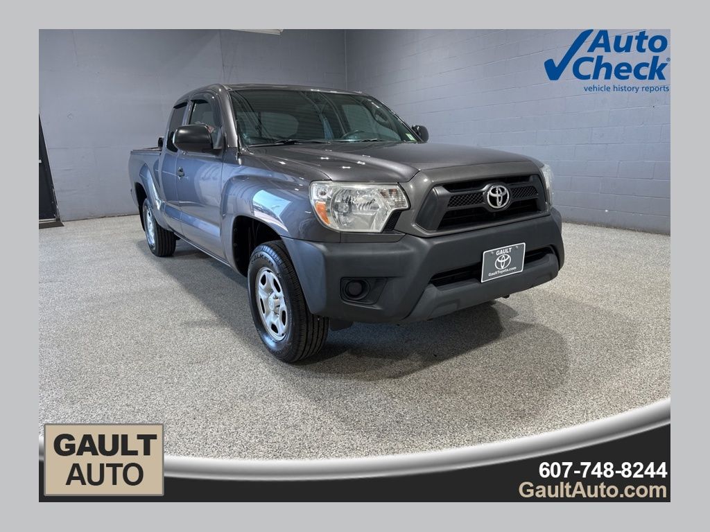 Magnetic Gray Metallic 2015 Toyota Tacoma Access Cab i4 Pickup Truck 4X2 5-Speed Manual