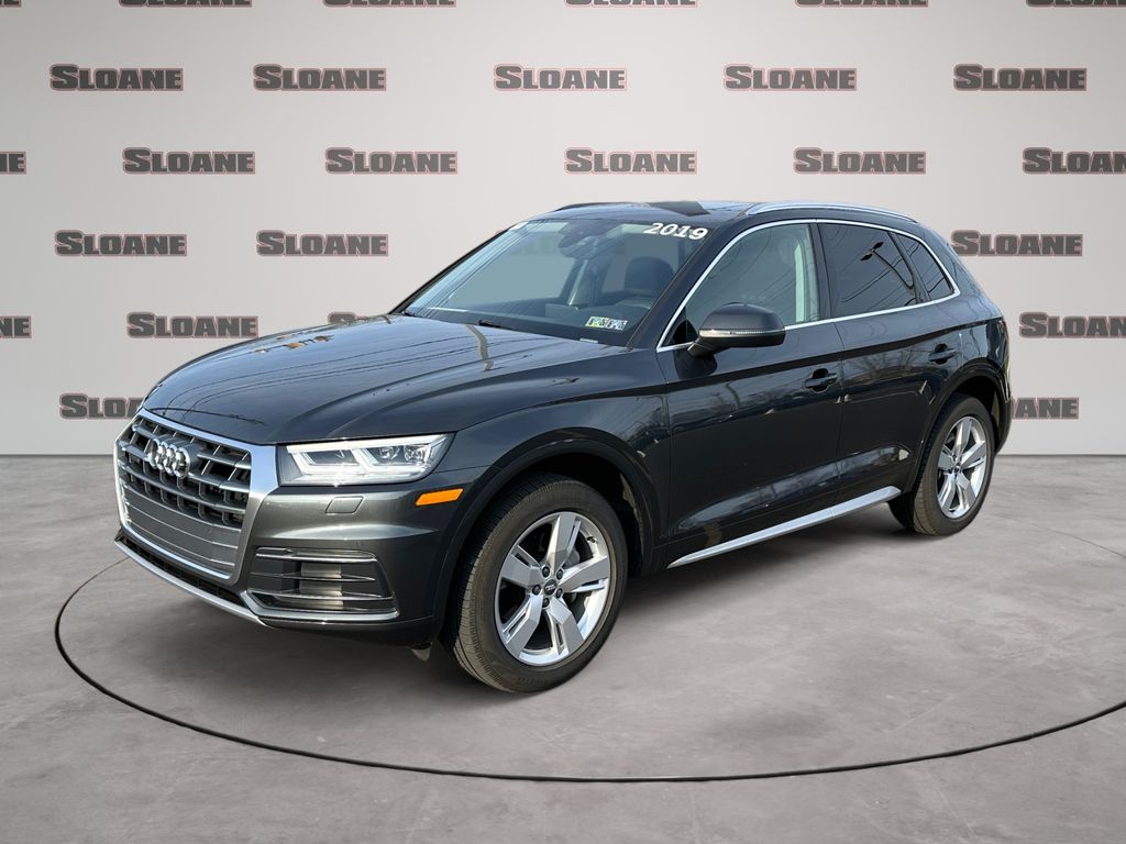 Manhattan Gray Metallic 2019 Audi Q5 quattro Premium Plus 45 TFSI SUV / Crossover All-Wheel Drive 7-Speed Automatic