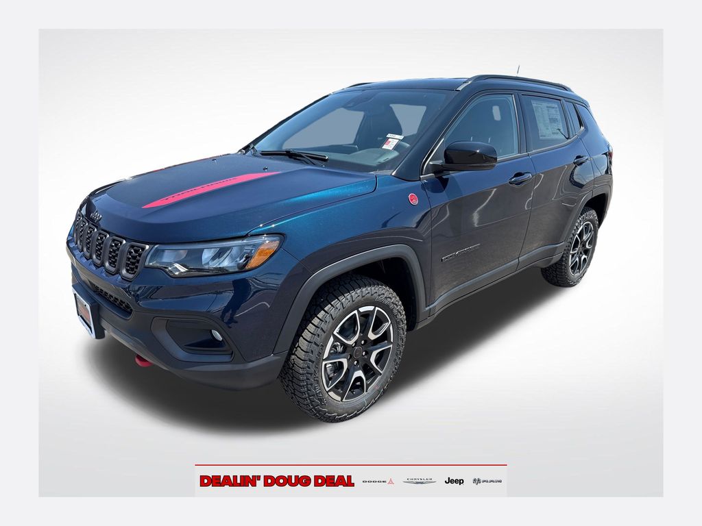 Fathom Blue Pearl Coat 2026 Jeep Compass SUV / Crossover Four-Wheel Drive 8-Speed Automatic