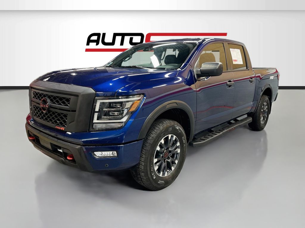 Used 2023 Deep Blue Pearl Nissan PRO-4X image 3