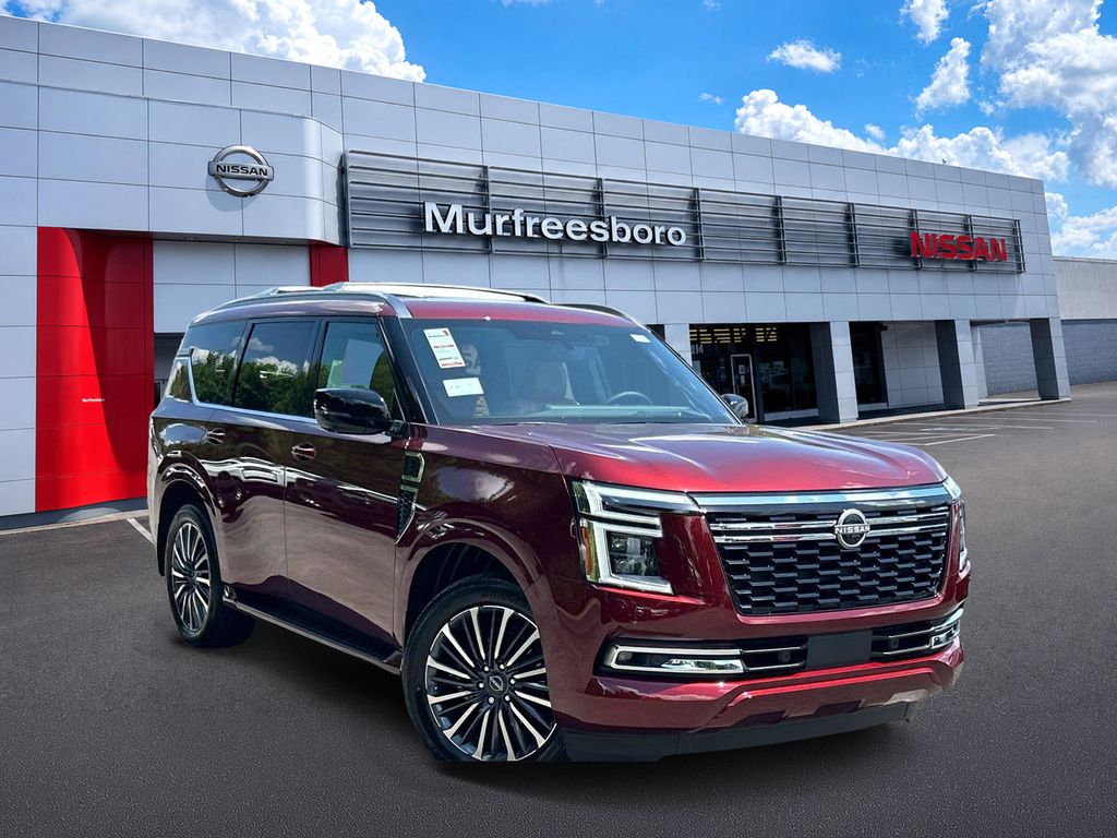 Coulis Red Pearl 2026 Nissan Armada SUV / Crossover Four-Wheel Drive 9-Speed Automatic
