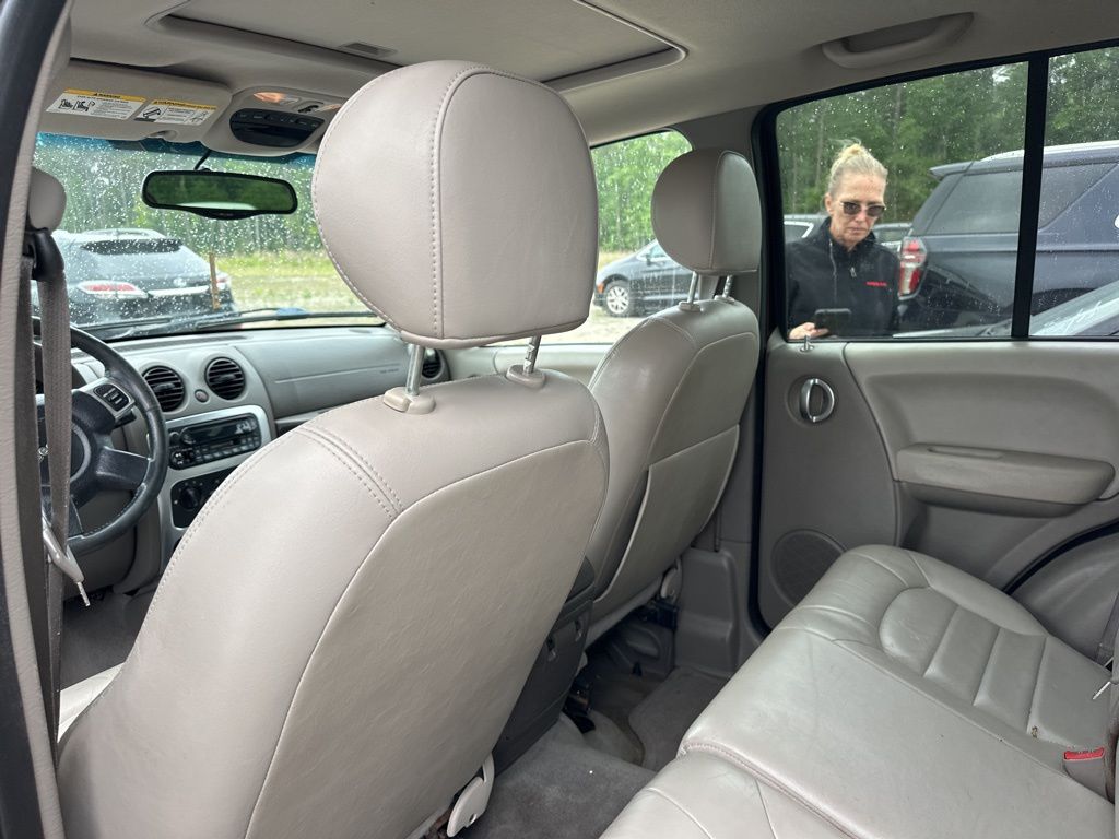 2004 Deep Molten Red Pearlcoat Jeep Liberty Limited RWD SUV