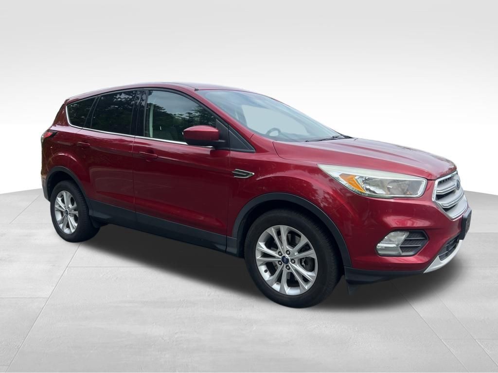Ruby Red Metallic Tinted Clearcoat 2017 Ford Escape SE AWD SUV / Crossover All-Wheel Drive 6-Speed Automatic