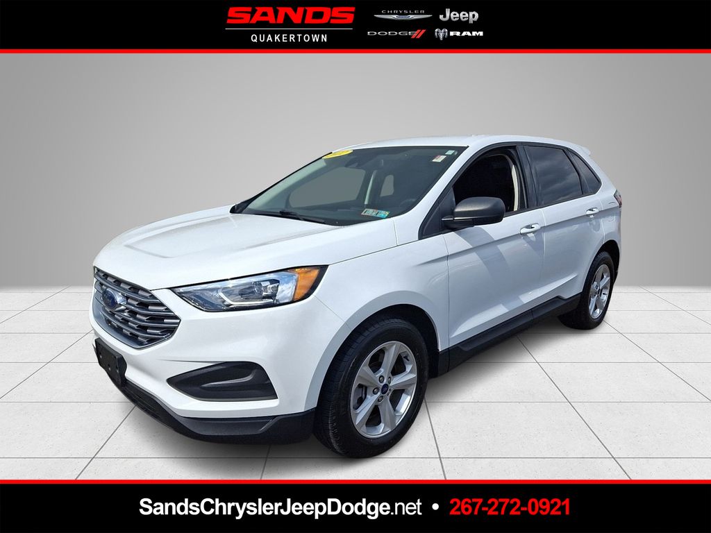 Oxford White 2022 Ford Edge SUV / Crossover All-Wheel Drive 8-Speed Automatic