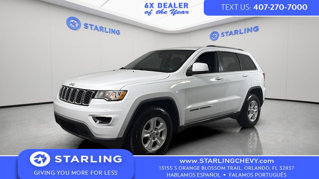 Bright White Clearcoat 2017 Jeep Grand Cherokee SUV / Crossover 4X2 8-Speed Automatic