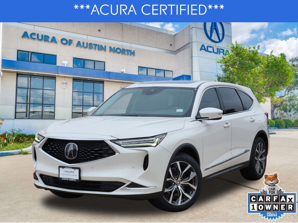 Platinum White Pearl 2024 Acura MDX SUV / Crossover Front-Wheel Drive Automatic