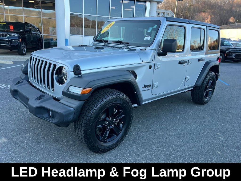 used 2022 Jeep Wrangler car, priced at $25,500