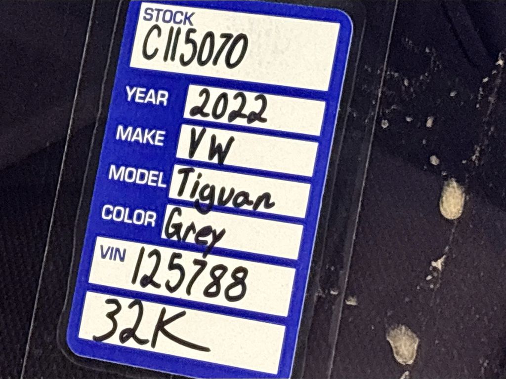 2022 Volkswagen Tiguan 2.0T SE