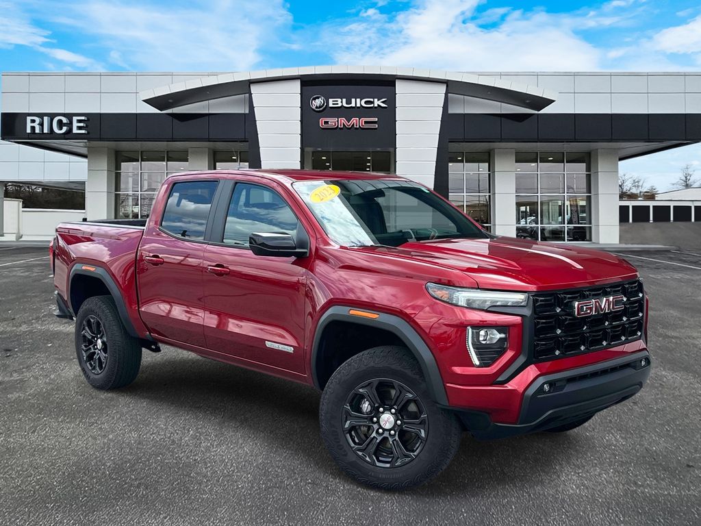 Volcanic Red Tintcoat 2023 GMC Canyon Pickup Truck 4X2 8-Speed Automatic