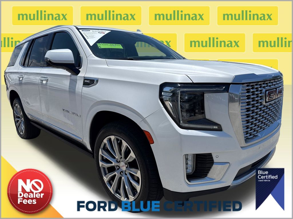 White Frost Tricoat 2021 GMC Yukon SUV / Crossover 4X2