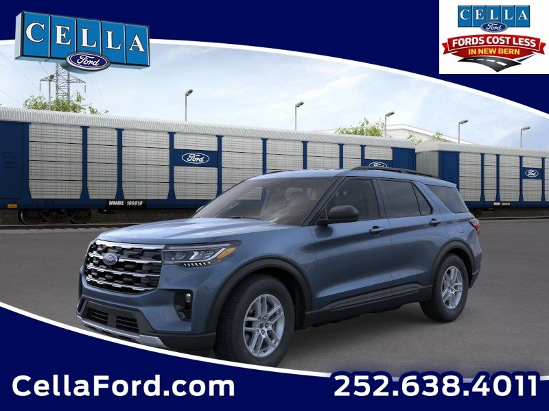 Vapor Blue Metallic 2026 Ford Explorer Active RWD SUV / Crossover Rear-Wheel Drive Automatic