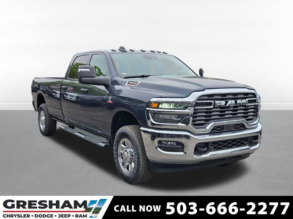 Forged Blue Metallic 2026 RAM 3500 Tradesman Crew Cab LB 4WD Pickup Truck Four-Wheel Drive 8-Speed Automatic