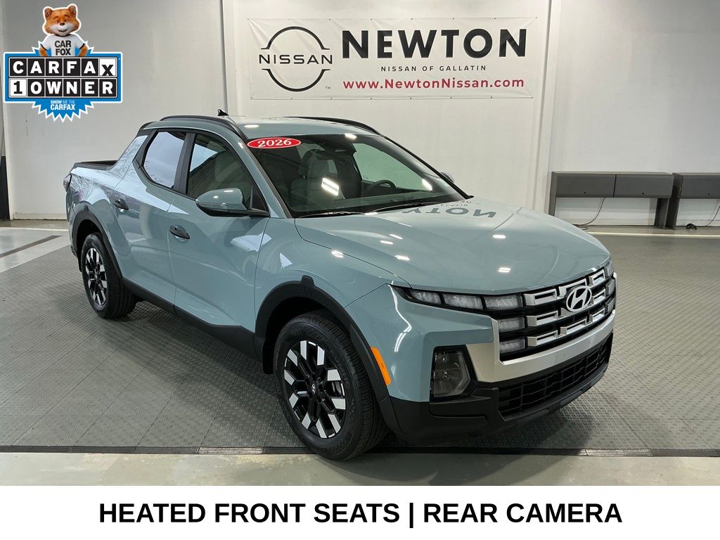 Blue Stone 2026 Hyundai Santa Cruz SEL Crew Cab FWD Pickup Truck Front-Wheel Drive 8-Speed Automatic