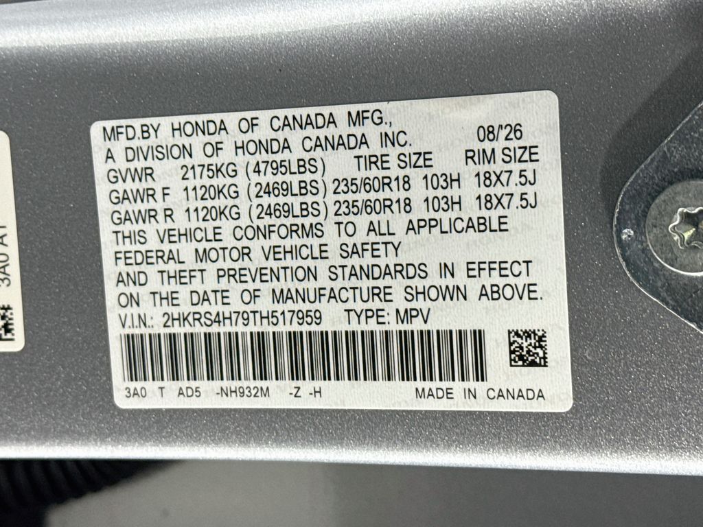 New 2026 Silver Honda EX-L image 32