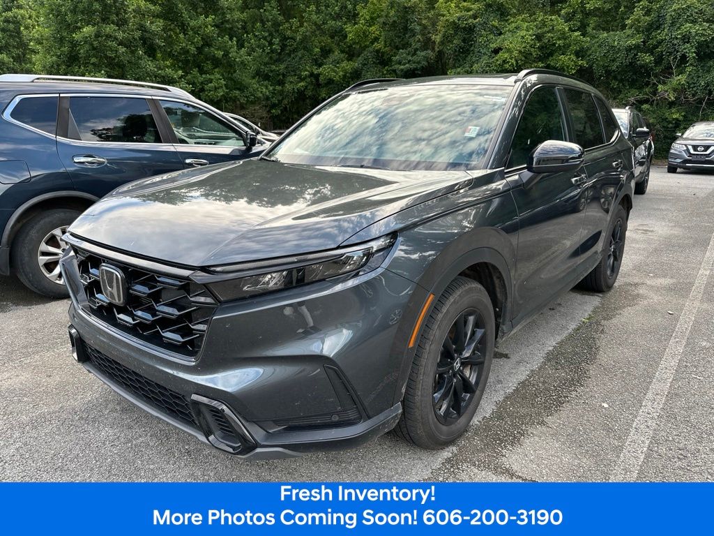 Meteorite Gray Metallic 2026 Honda CR-V Hybrid SUV / Crossover All-Wheel Drive Continuously Variable Transmission