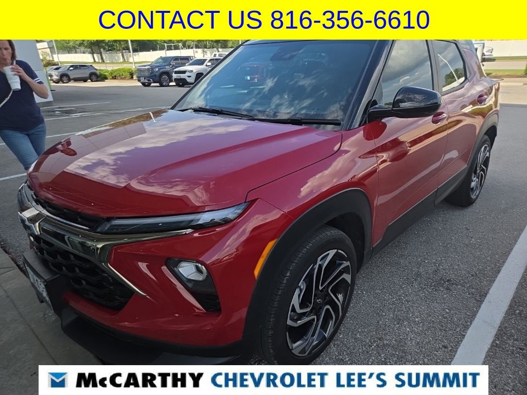 Red 2026 Chevrolet Trailblazer SUV / Crossover Front-Wheel Drive Continuously Variable Transmission