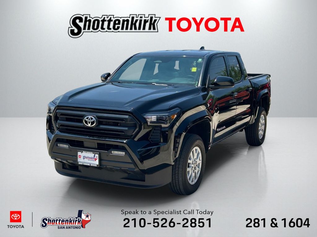 Black 2026 Toyota Tacoma Pickup Truck Four-Wheel Drive 8-Speed Automatic