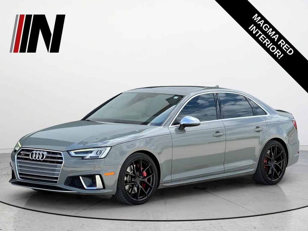 Quantum Gray 2019 Audi S4 Sedan All-Wheel Drive 8-Speed Automatic