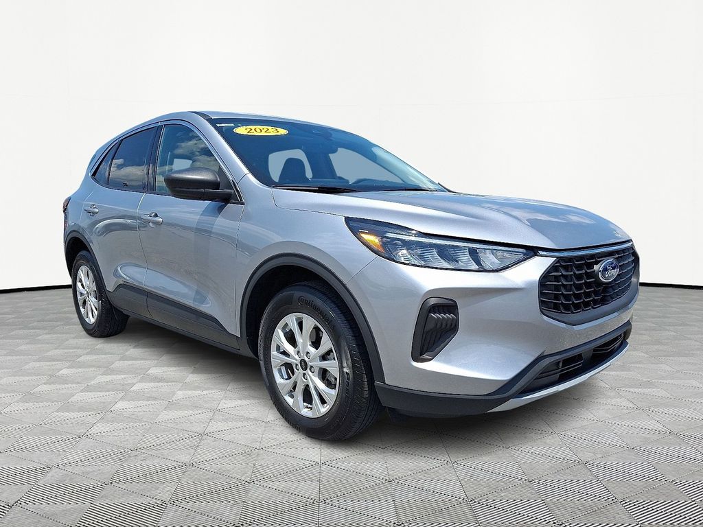 Silver Metallic 2023 Ford Escape SUV / Crossover All-Wheel Drive 8-Speed Automatic