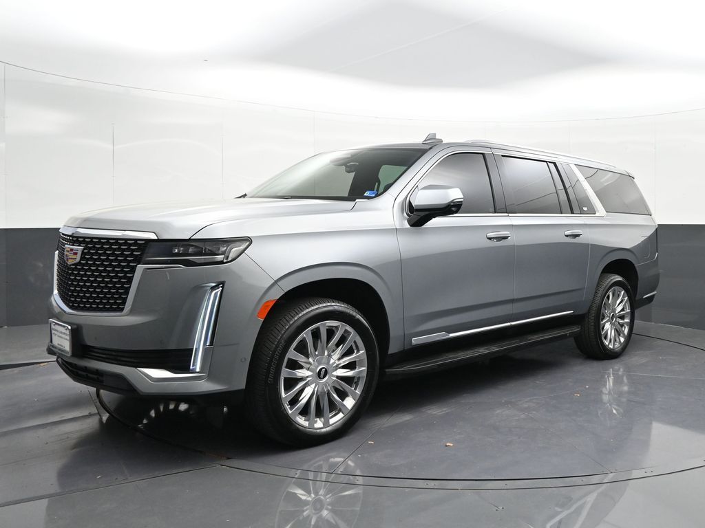 Silver Metallic 2024 Cadillac Escalade ESV Premium Luxury 4WD SUV / Crossover Four-Wheel Drive Automatic