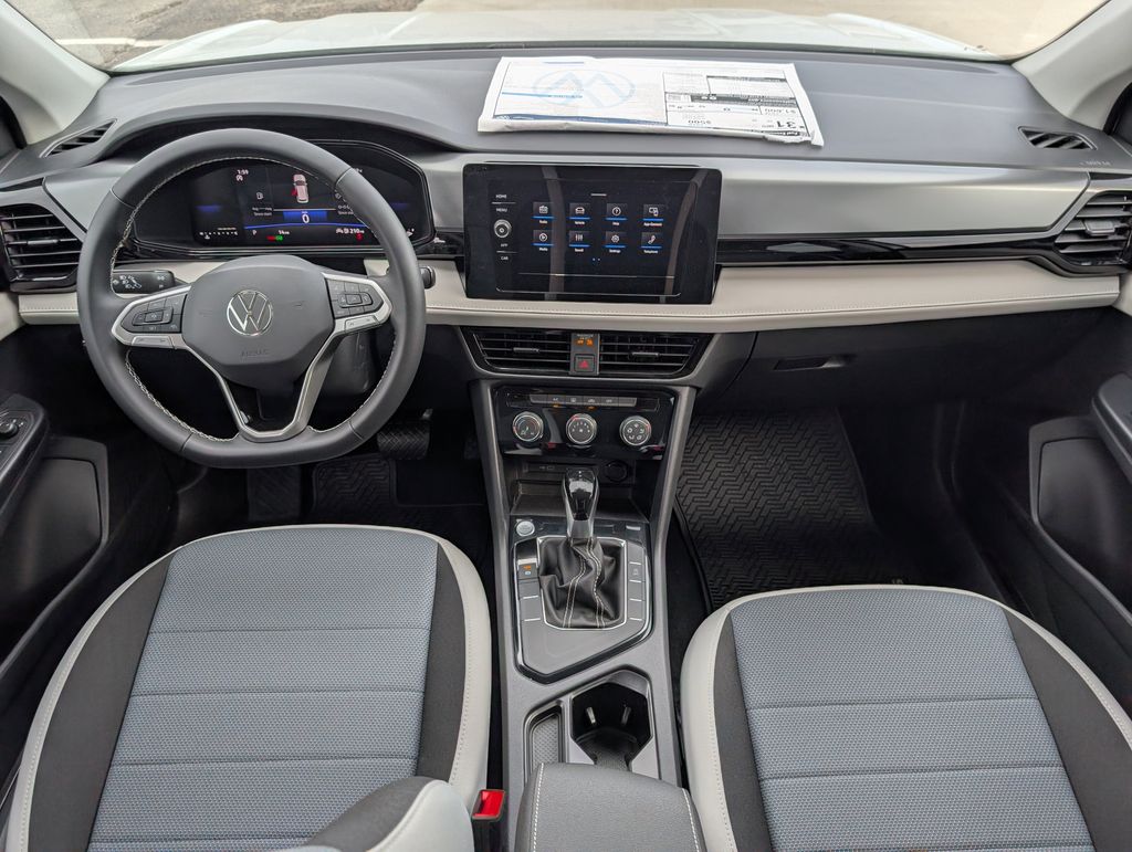 2026 Volkswagen Taos 1.5T S White at Texan Dodge Chrysler Jeep Ram