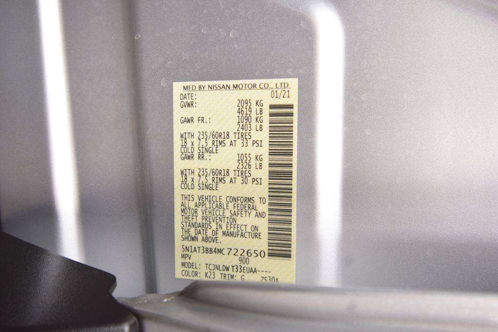 used 2021 Nissan Rogue car, priced at $18,200