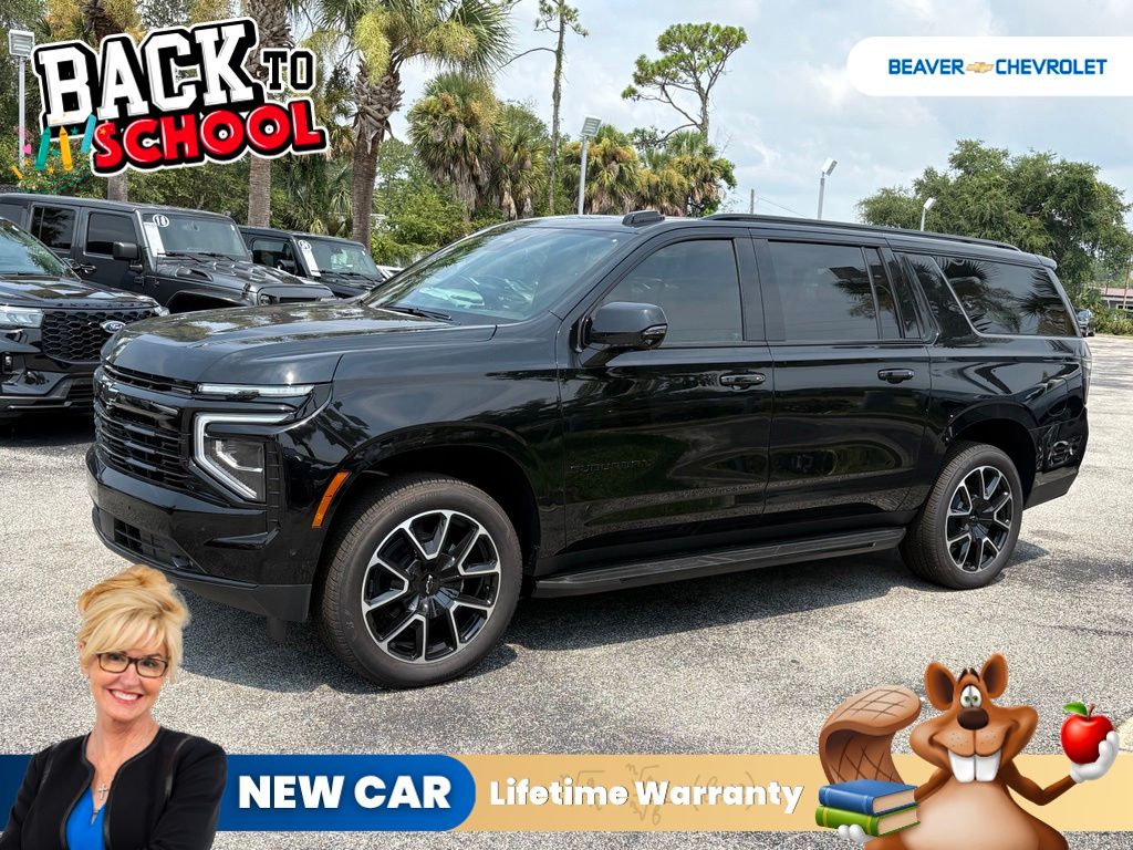 Black 2026 Chevrolet Suburban SUV / Crossover Four-Wheel Drive Automatic