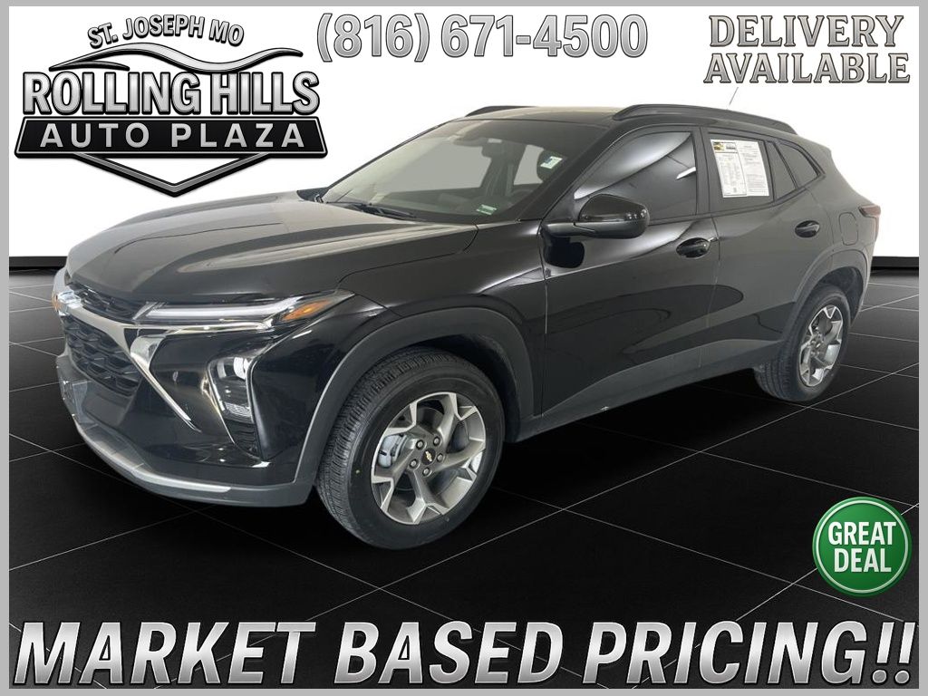 Black Metallic 2025 Chevrolet Trax SUV / Crossover Front-Wheel Drive 6-Speed Automatic