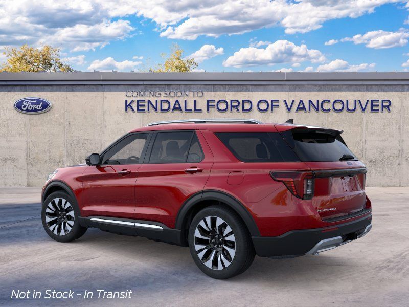 New 2026 Red Ford Platinum image 4