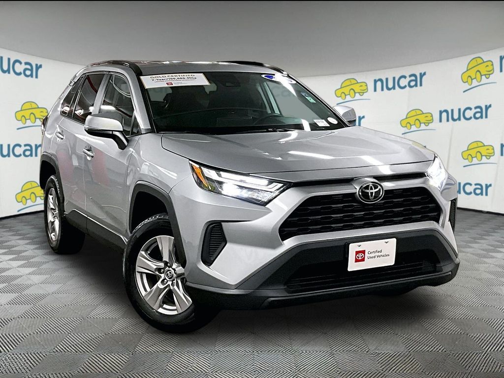Silver Sky Metallic 2025 Toyota RAV4 SUV / Crossover All-Wheel Drive 8-Speed Automatic