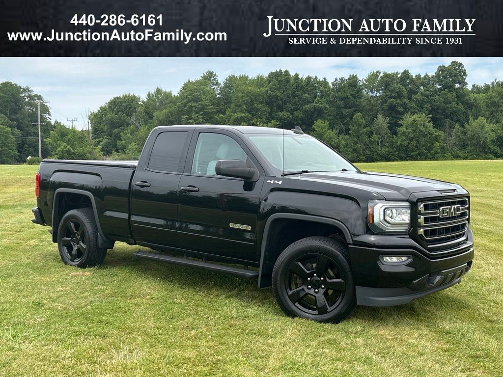 Onyx Black 2018 GMC Sierra 1500 Pickup Truck Four-Wheel Drive 6-Speed Automatic Overdrive
