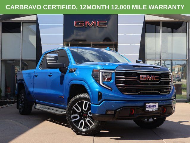 Dynamic Blue Metallic 2023 GMC Sierra 1500 Pickup Truck Four-Wheel Drive Automatic