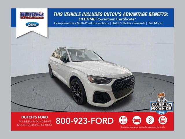 Glacier White 2024 Audi SQ5 3.0T quattro Premium Plus AWD SUV / Crossover All-Wheel Drive 8-Speed Automatic