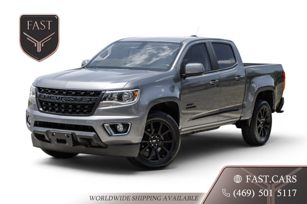 Gray (Satin Steel Metallic) 2020 Chevrolet Colorado Pickup Truck 4X2 8-Speed Automatic
