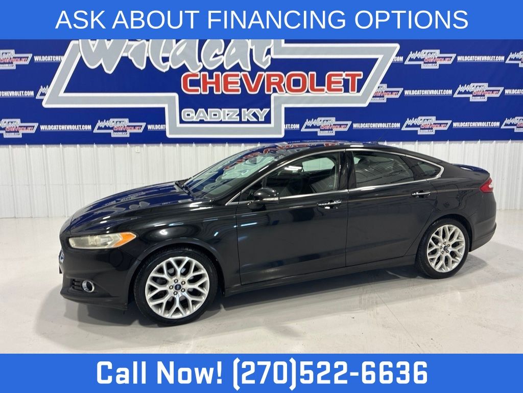 Tuxedo Black Metallic 2014 Ford Fusion Sedan Front-Wheel Drive 6-Speed Automatic