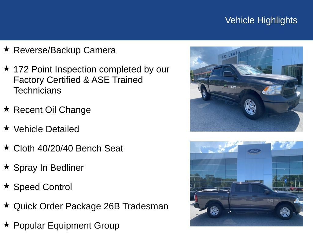 2020 Ram 1500 Classic Tradesman