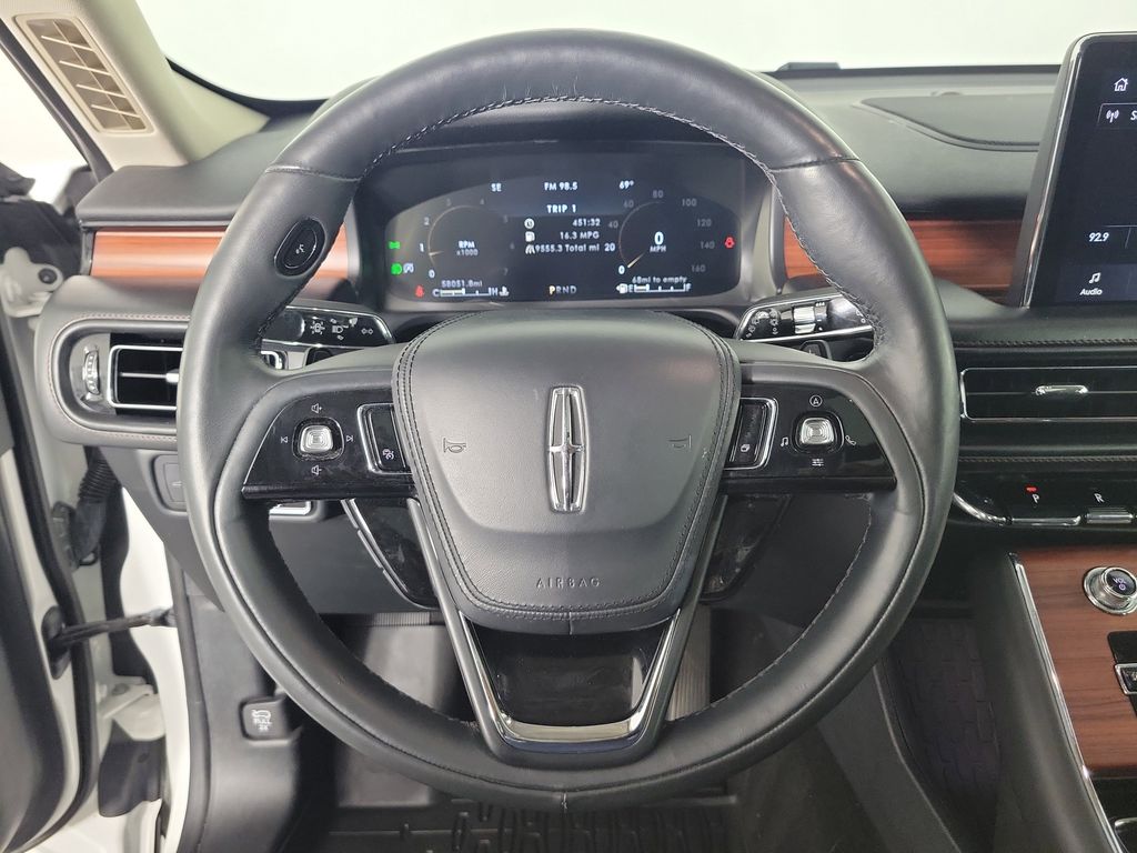 2021 Lincoln Aviator Reserve White at Bayshore Chrysler Jeep Dodge Ram