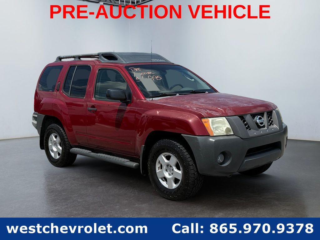 Red Brawn 2007 Nissan Xterra SUV / Crossover  5-Speed Automatic