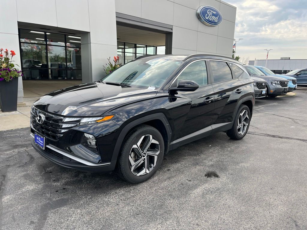 Phantom Black 2023 Hyundai Tucson SUV / Crossover All-Wheel Drive 8-Speed Automatic