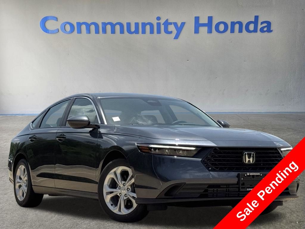 2026 Honda Accord LX Gray at Community Honda
