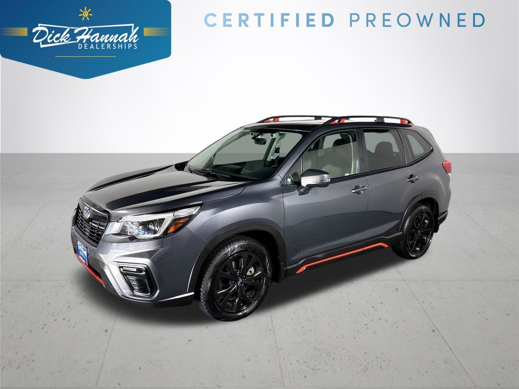Magnetite Gray Metallic 2021 Subaru Forester Sport Crossover AWD SUV / Crossover All-Wheel Drive Continuously Variable Transmission