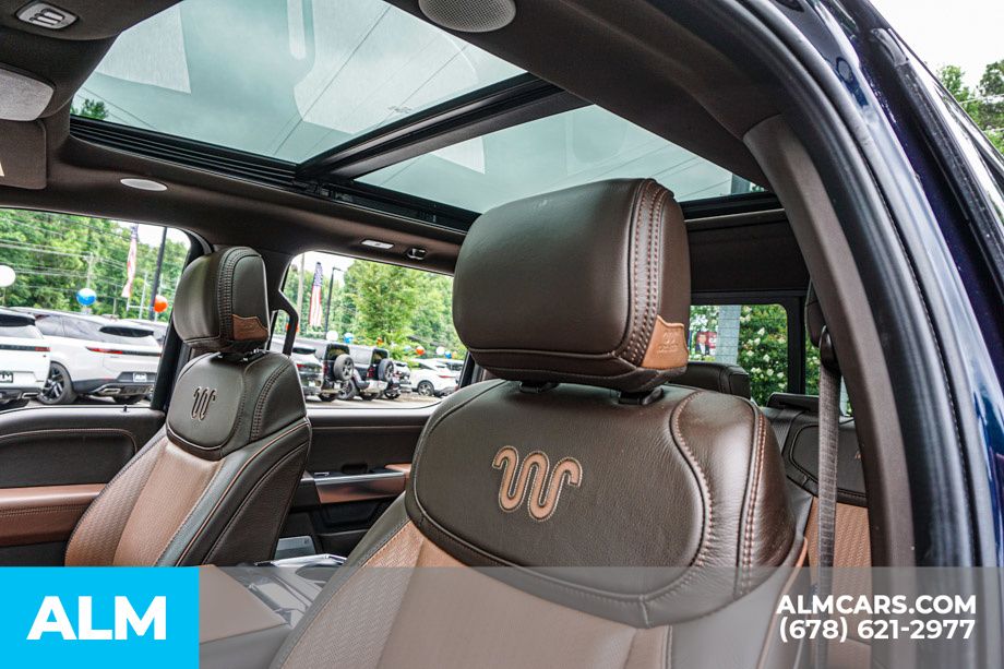 Used 2024 Blue Ford King Ranch image 18