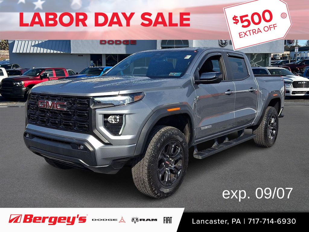 Sterling Metallic 2025 GMC Canyon Pickup Truck Four-Wheel Drive 8-Speed Automatic