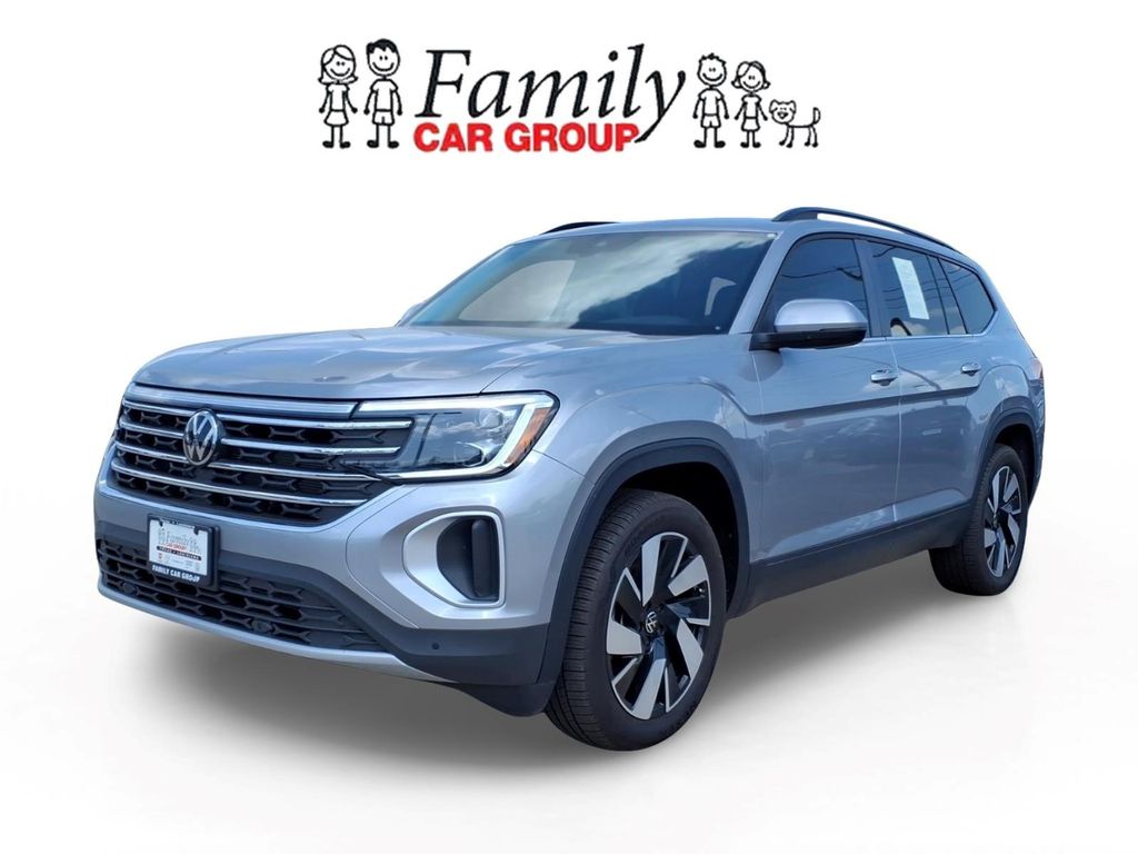 Silver Mist Metallic 2025 Volkswagen Atlas SUV / Crossover Front-Wheel Drive 8-Speed Automatic