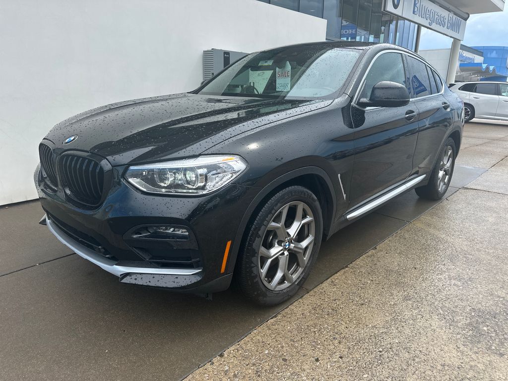 Jet Black 2021 BMW X4 SUV / Crossover All-Wheel Drive 8-Speed Automatic