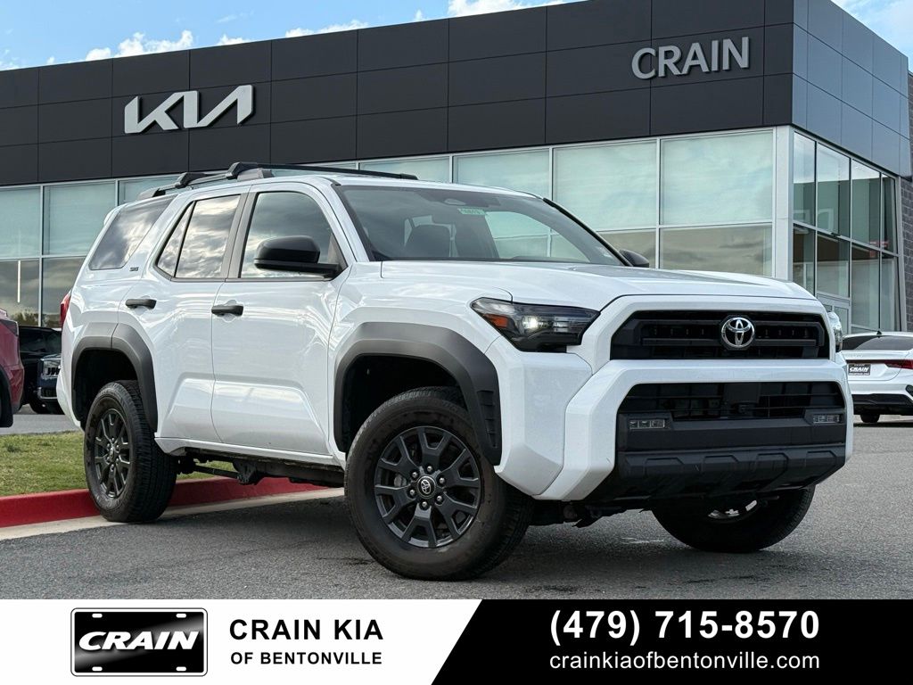 Ice 2025 Toyota 4Runner SR5 4WD SUV / Crossover Four-Wheel Drive 8-Speed Automatic